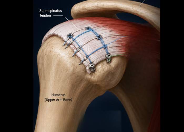 Graphic of Double Row Rotator Cuff Repair