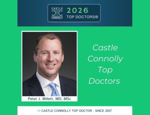 Dr. Peter Millett On the Castle Connolly Top Doctors List for Nearly 20 Years!